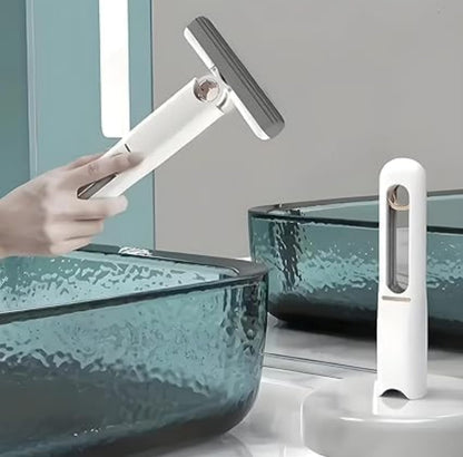 Portable Mini Mop Sponge Mop Wash- Strong Absorbent for Bathroom Wet & Dry Mop